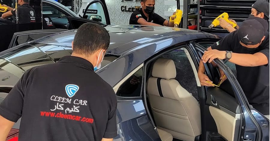 Interior & Exterior Car Detailing & Polishing W/Waxing Or Nano Ceramic Abu Dhabi