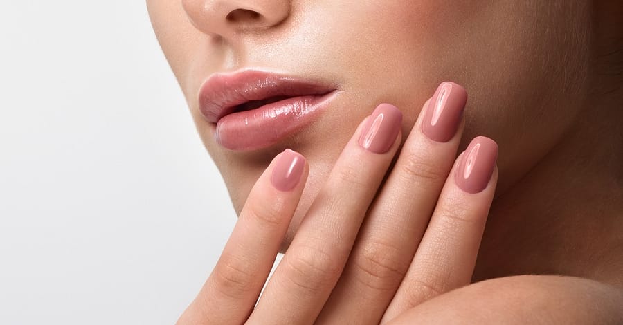 Nail Services With Blow-Dry At Belle Ame Salon Dubai