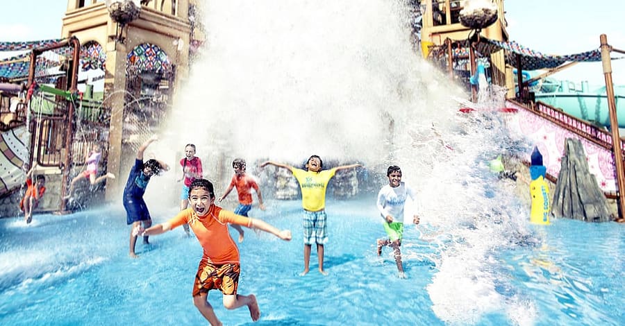 Sheikh Zayed Grand Mosque & Water Park Entry Dubai