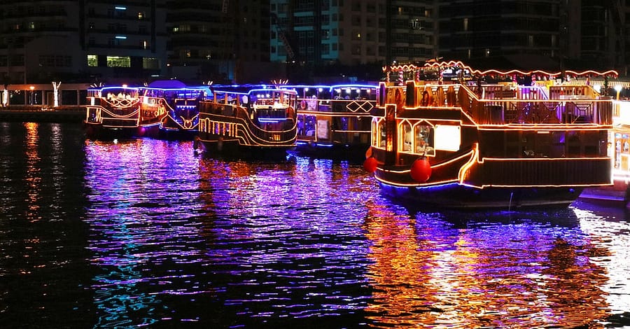 Starry Night Dhow Dinner Cruise Dubai