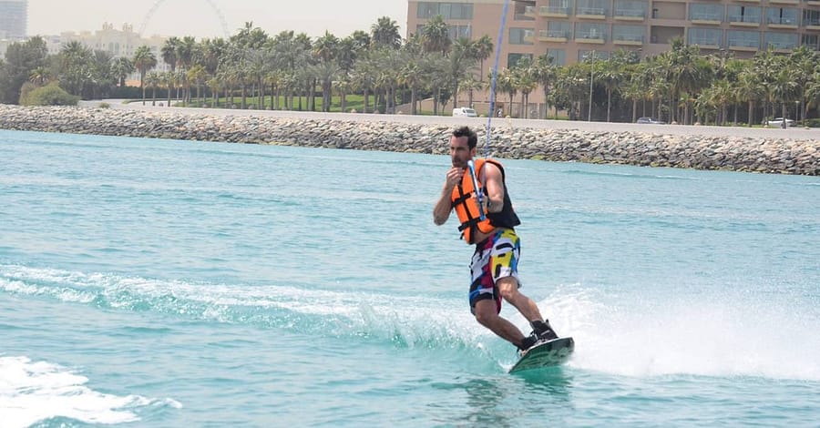 Thrilling 20- Or 30-Min Wakeboarding Session For Two Dubai