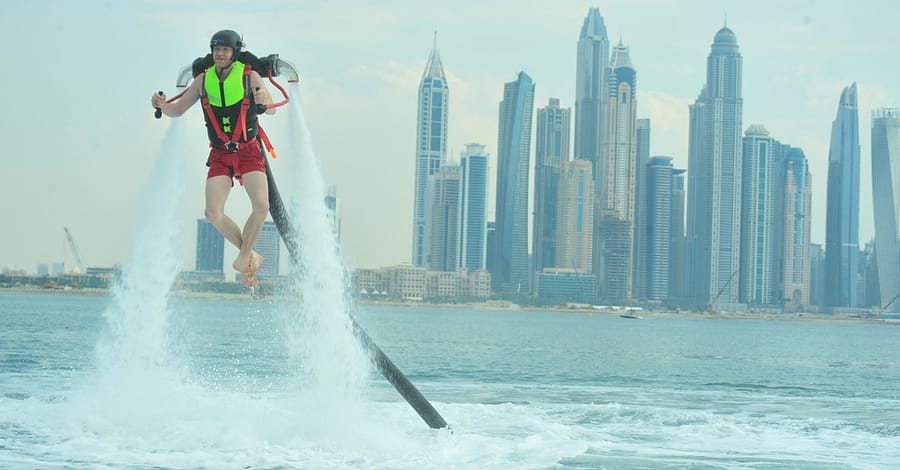Up To 53% Off On Flyboarding / Water Jet Pack (Ride / Activity) At Hydro Water Sport L.L.C Dubai