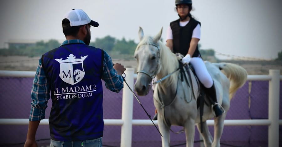 45-Minute Horse Riding Lesson Dubai