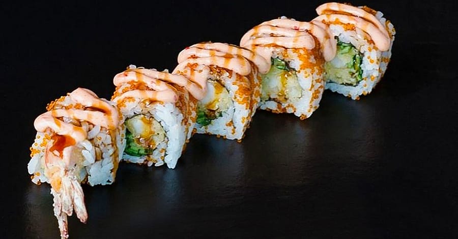 Sashimi And Maki Rolls At Sushi Samurai Dubai