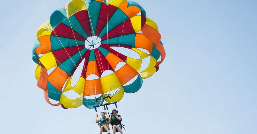 Banana/Donut Ride Or Parasailing Experience At Al Boom Diving Sharjah & N. Emirates