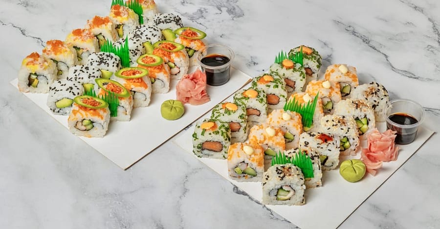 Choice Of Any Sushi Roll With Soft Drink At Ichikura Dubai