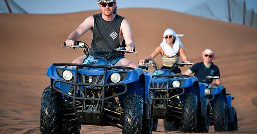 Desert Discovery: Self-Drive Safari & Quad Bike Thrill Dubai