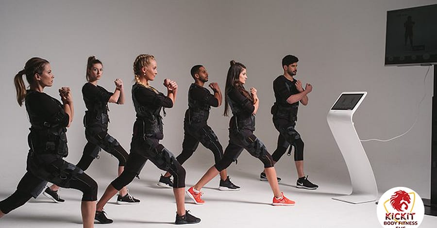Electric Muscle Stimulation At Kickit Body Fitness Ems Dubai