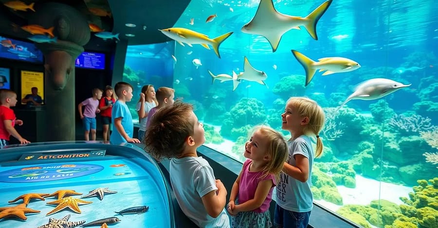 Explore Atlantis At The Lost Chambers Aquarium! Dubai