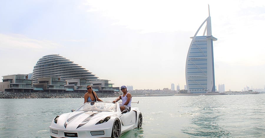Jet Car Drive Experience At Friends Aqua Water Sports Dubai