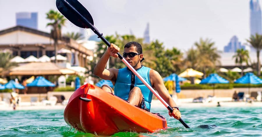 One-Hour Paddleboard Or Kayak Rental At Sea Riders Dubai
