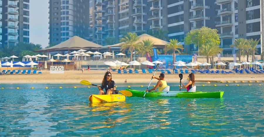 Single Kayak Or Stand-Up Paddle Dubai