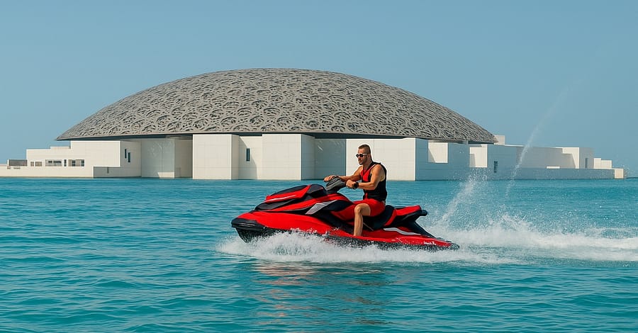 Thrilling 30 Or 60-Minute Super Charged Jet Ski For One Or Two People Abu Dhabi