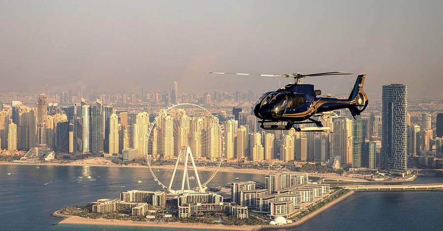 Up To One-Hour Helicopter Flying Tour At Falcon Aviation Services Dubai