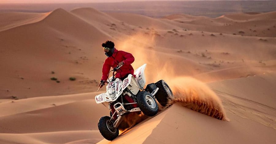 Quad Biking & Bbq Dinner! Dubai