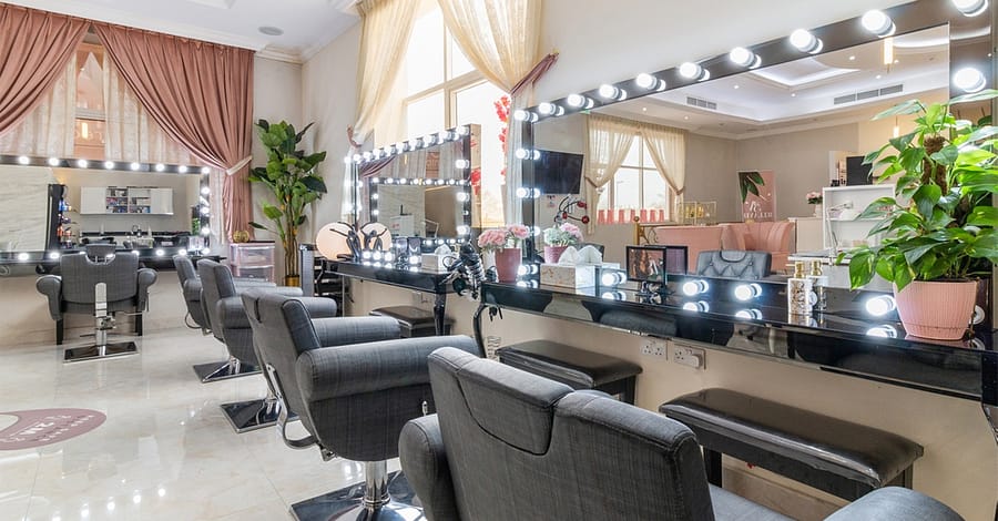 Trim And Blow-Dry With Optional Hot Oil Treatment Or Root Colour Dubai