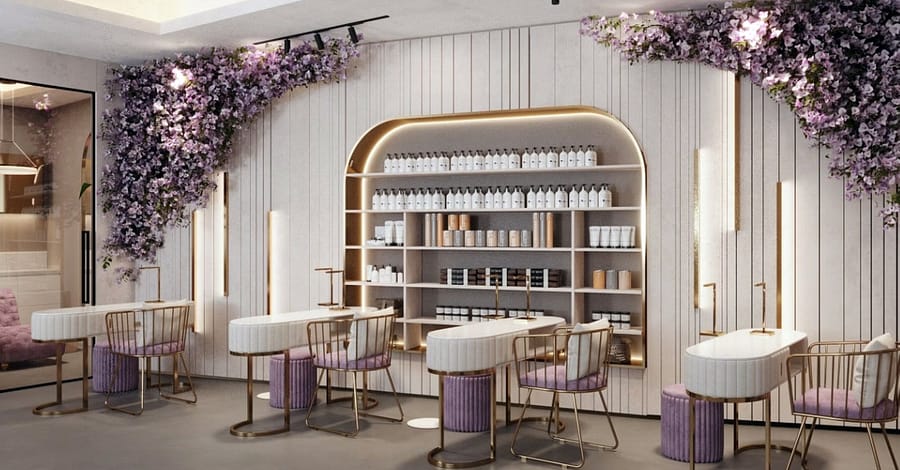 Russian Gelish Manicure & Pedicure At Imperial Beauty Salon @Jbr Dubai