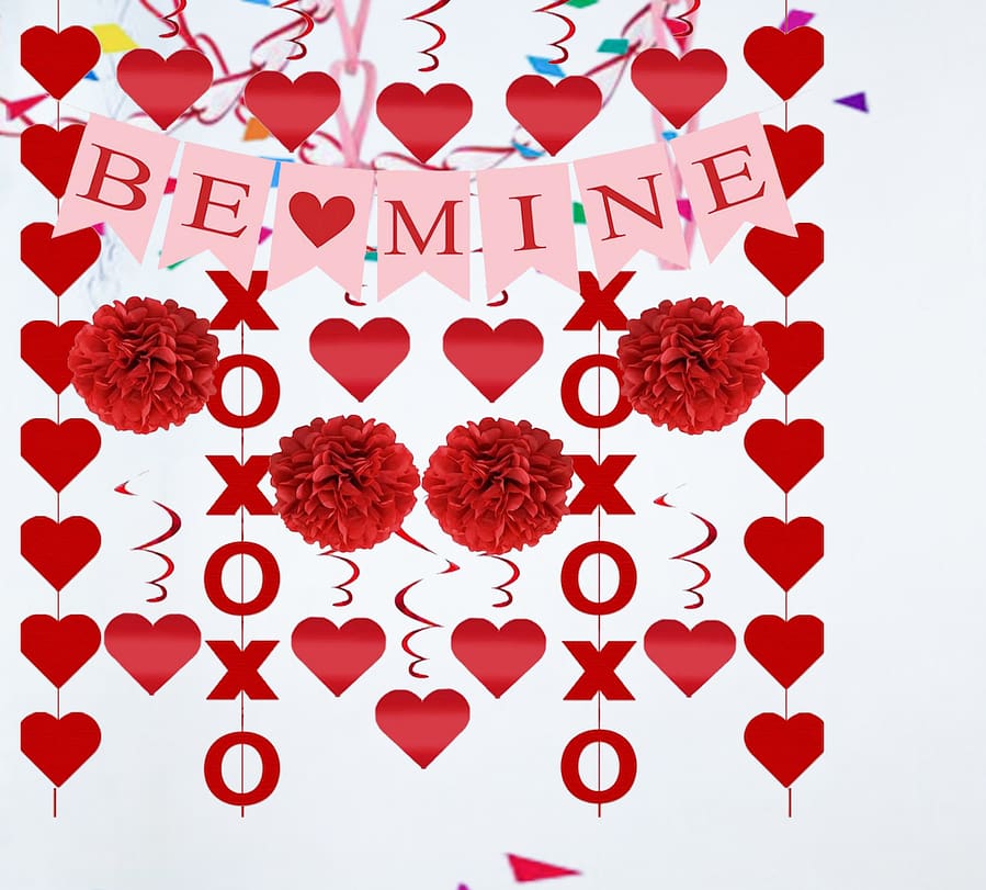 Romantic Bemine Balloon Set for Valentine's Day Parties & Events Home  Garden