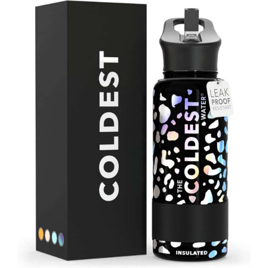 -32 Bottle Sports COLDEST Water Oz (Straw Lid)