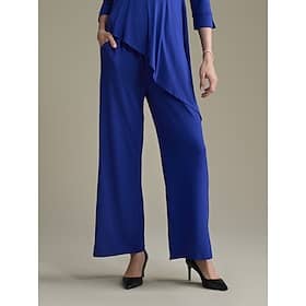 Office Elegant Wide Leg Culottes