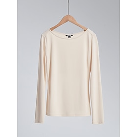 Flattering Long-Sleeve Soft Top