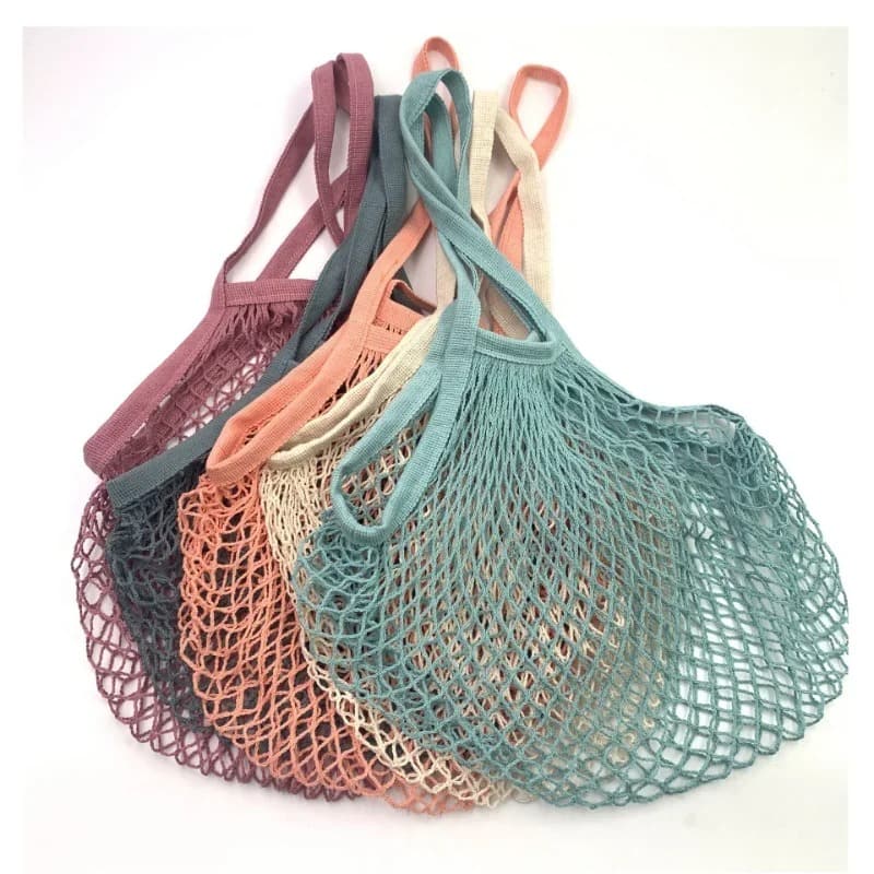 BUY NEW Butch recommends cotton mesh portable cotton mesh bag mesh can be mixed with a batch of fruit meshPortable fruit mesh bag - Home  Garden at DYAF.com