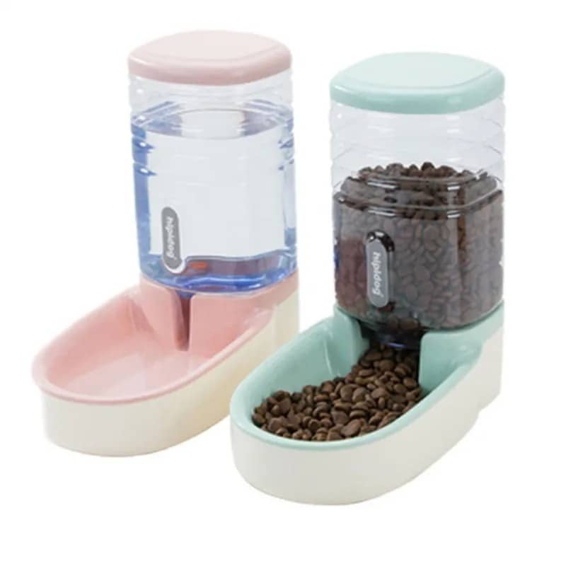 BUY Pet Bowls Dog Food Water Feeder Cats Pet Drinking Dish Feeder Cat Puppy with Raised Feeding Supplies Small Dog Accessorie - Pet Supplies at DYAF.com