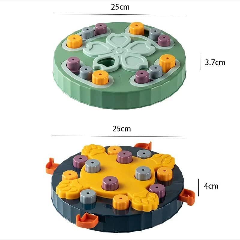 BUY NEW Dog Puzzle Toys Slow Feeder Interactive Increase Puppy IQ Food Dispenser Slowly Eating NonSlip Bowl Pet Cat Dogs Training Game - Pet Supplies at DYAF.com