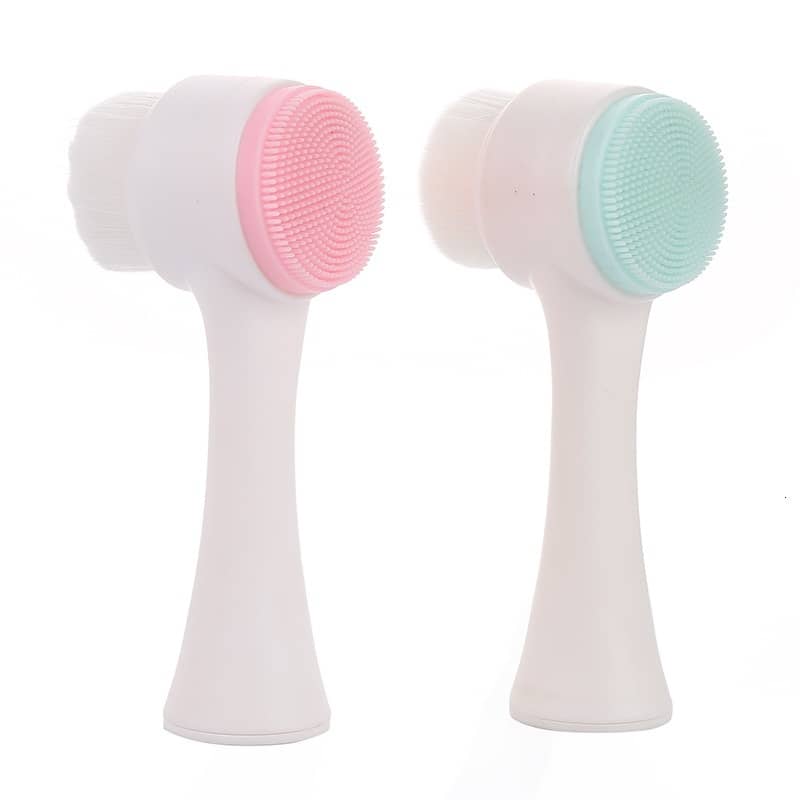 BUY New brush with soft bristles and silicone device, portable home use, manual cleansing brush, facial instrument for cleaning pores - Health  Beauty at DYAF.com