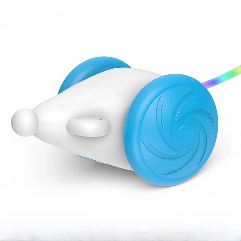 BUY Automatic Interactive Cat Toys Mouse Kittens Play Ball Electronic Rat Cats Indoor Toys with LED Light Tail Smart Cat Hunting Toy - Pet Supplies at DYAF.com