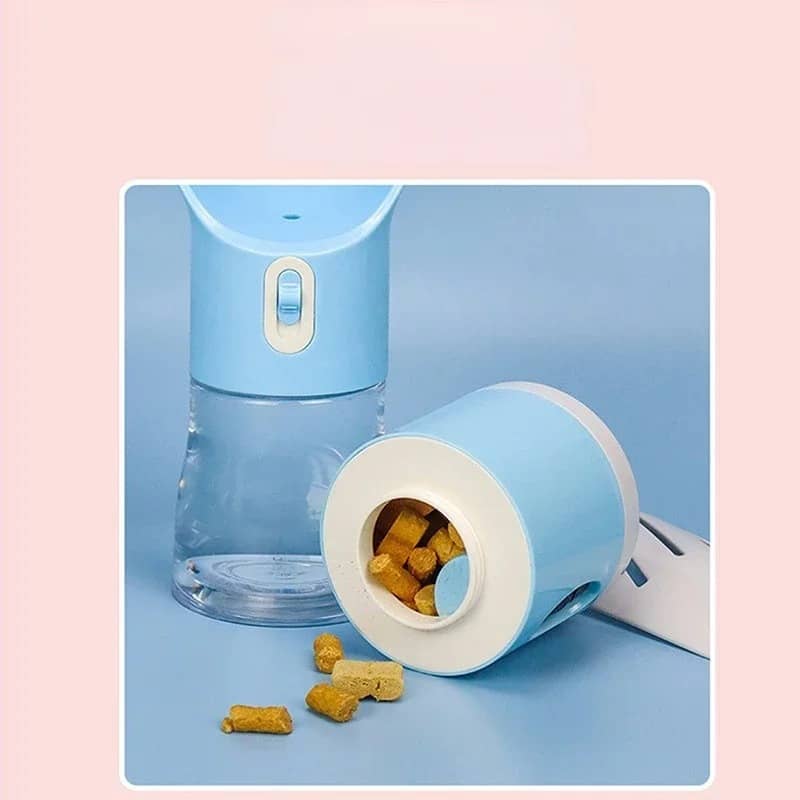 BUY NEW Pet Dog Water Bottle Portable with bowl Multifunction Dog bowl Durable Outdoors Travel Cat Drinking Feeder Dog accessories - Pet Supplies at DYAF.com