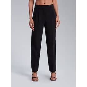 High Waisted Pleated Trousers